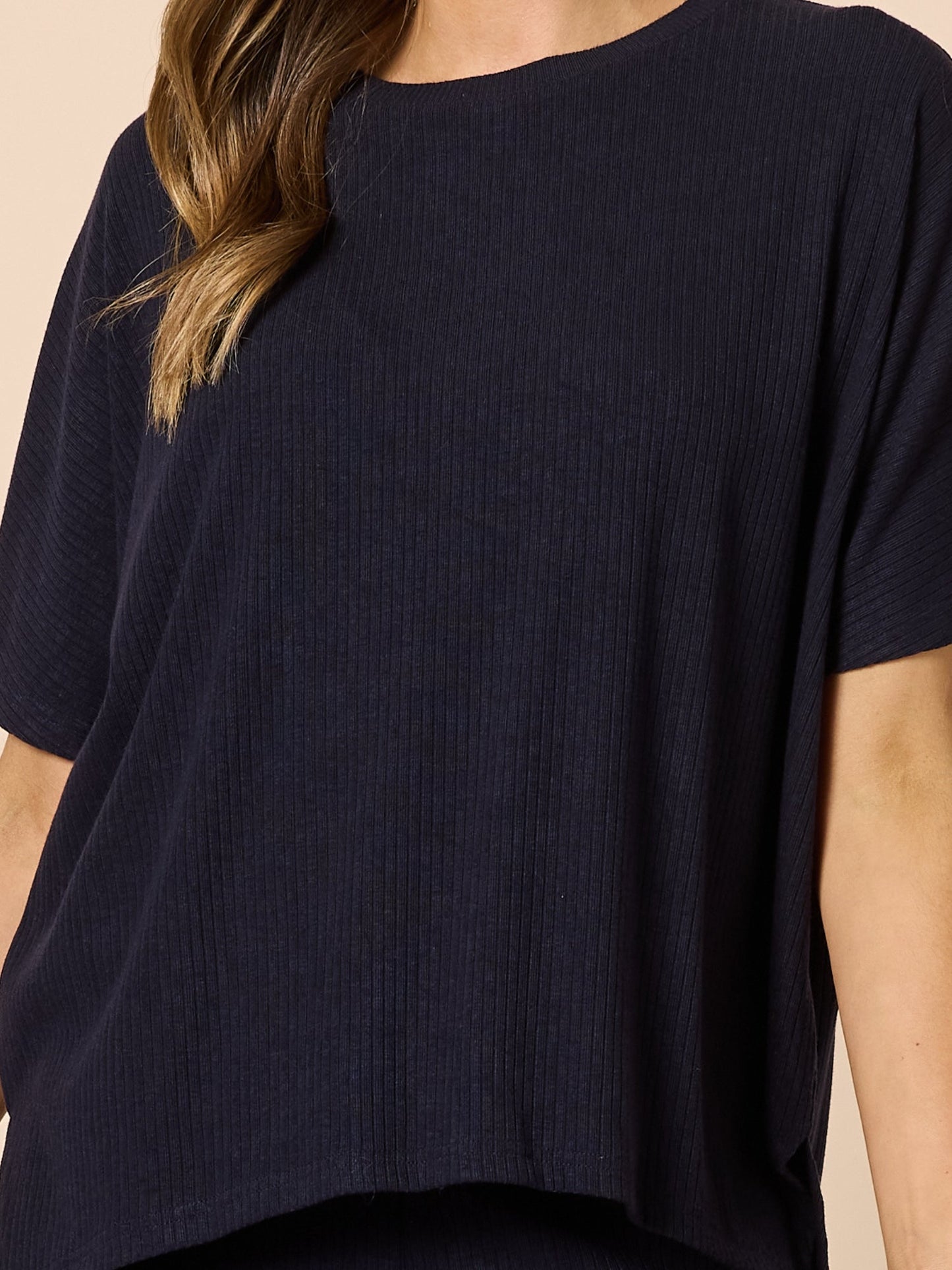 Clarity Le Lounge Top (Navy)