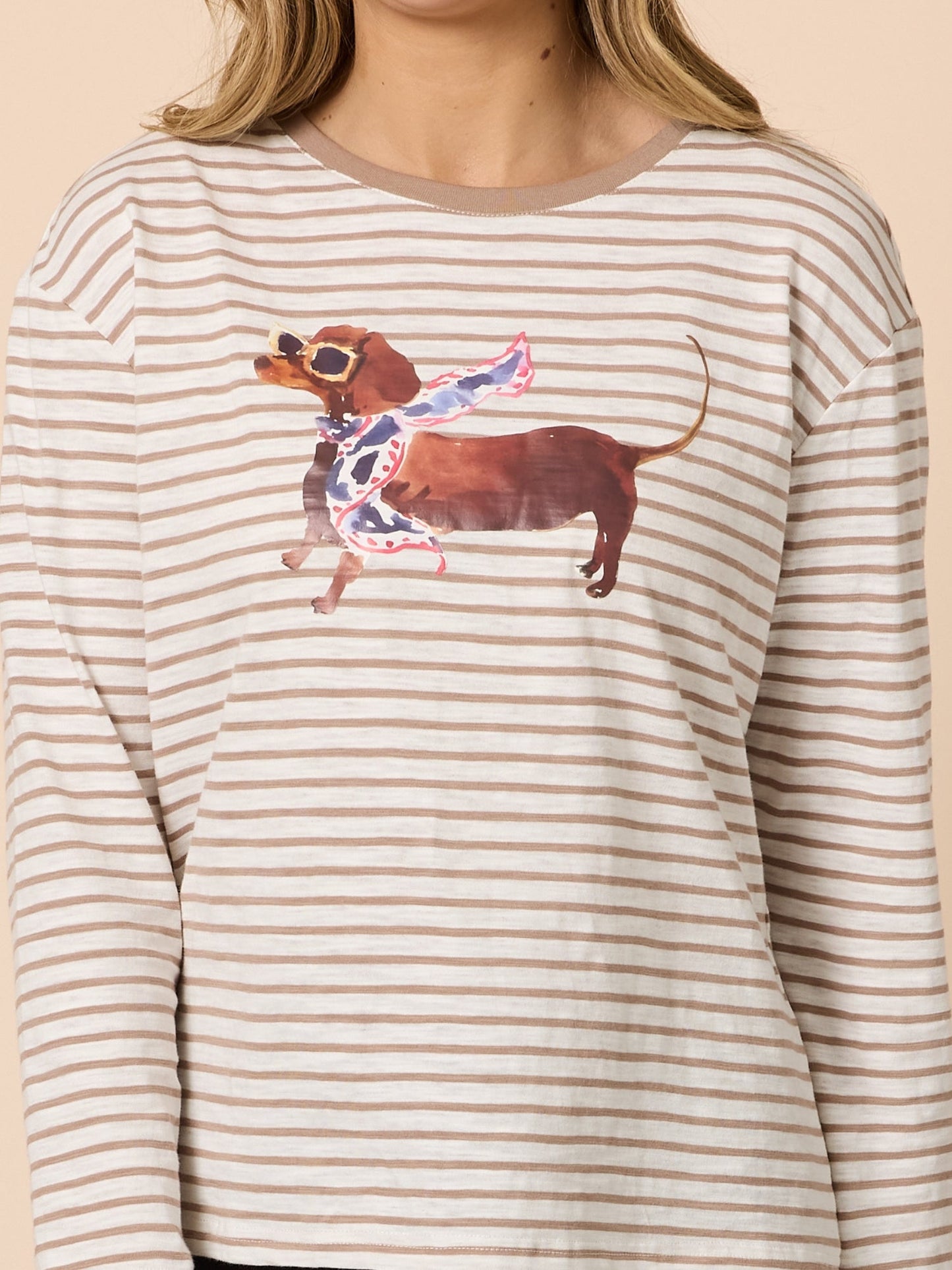 Threadz Chien Chic Tee (Natural)