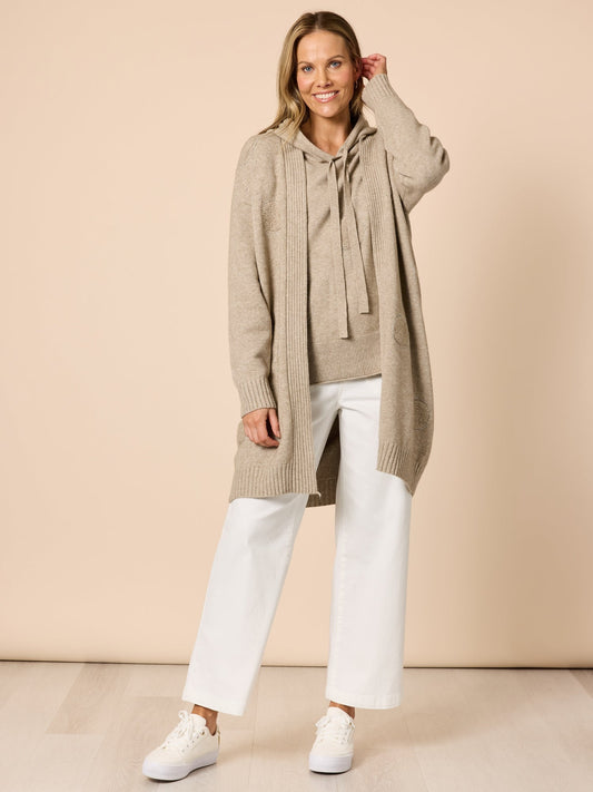 Clarity Cirque Cardigan (Latte)