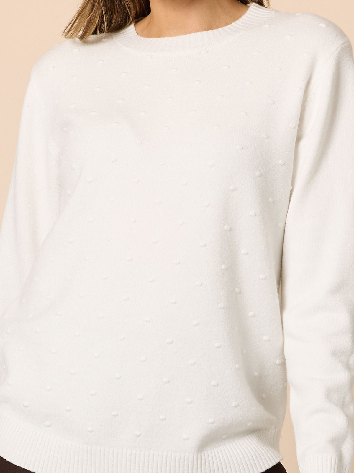Clarity Alpine Spot Knit (Winter White)