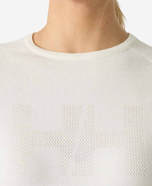 Helly Hansen W LIFA MERINO KNITEVO CREW (Snow)