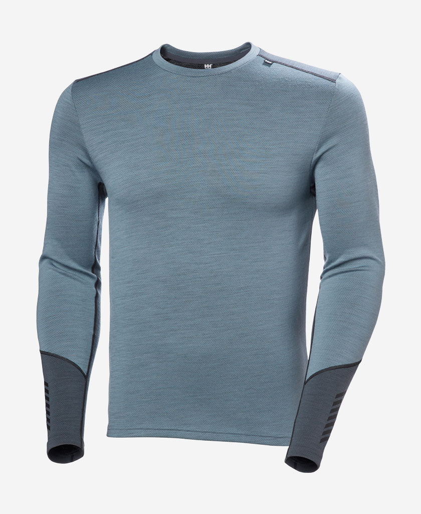 Helly Hansen LIFA MERINO MIDWEIGHT CREW (Washed Navy)