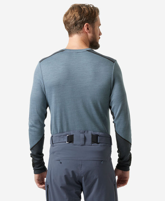Helly Hansen LIFA MERINO MIDWEIGHT CREW (Washed Navy)