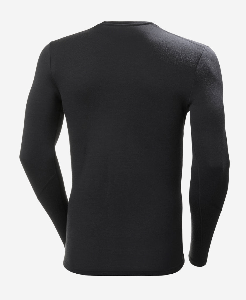 Helly Hansen LIFA MERINO MIDWEIGHT CREW (Black)