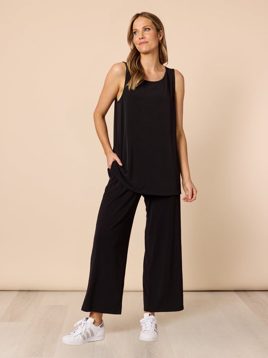Clarity Traveller Cami Top (Black)
