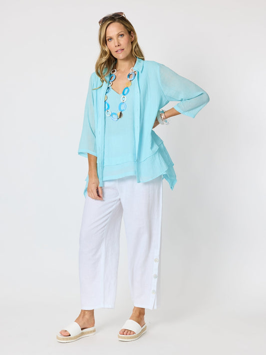 Clarity Essential Shirt (Aqua)