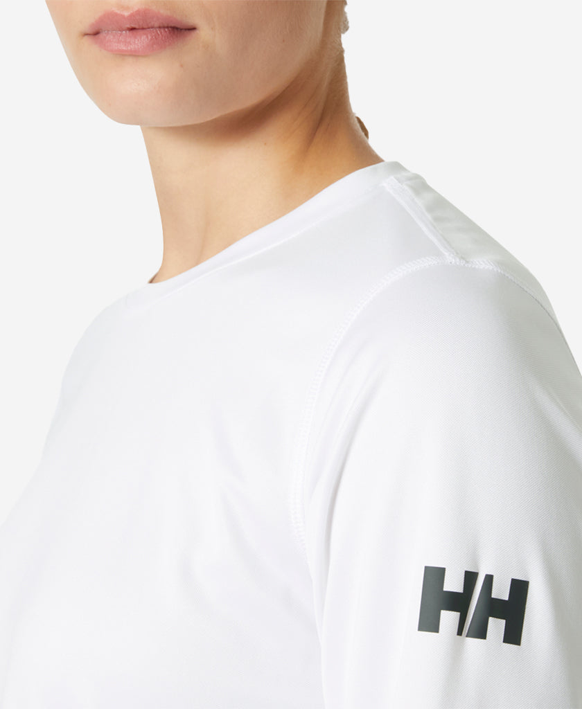 Helly Hansen W HH TECH CREW LS 2.0 (White)