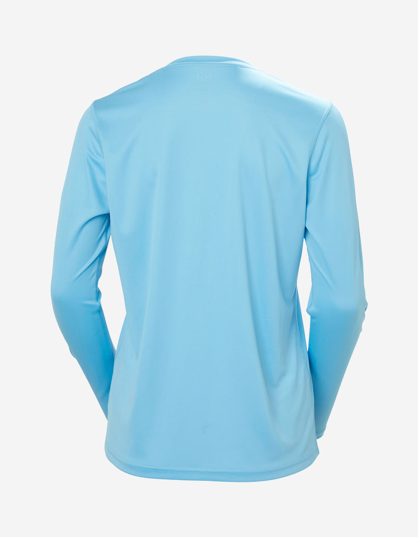 Helly Hansen W HH TECH CREW LS 2.0 (Aqua)