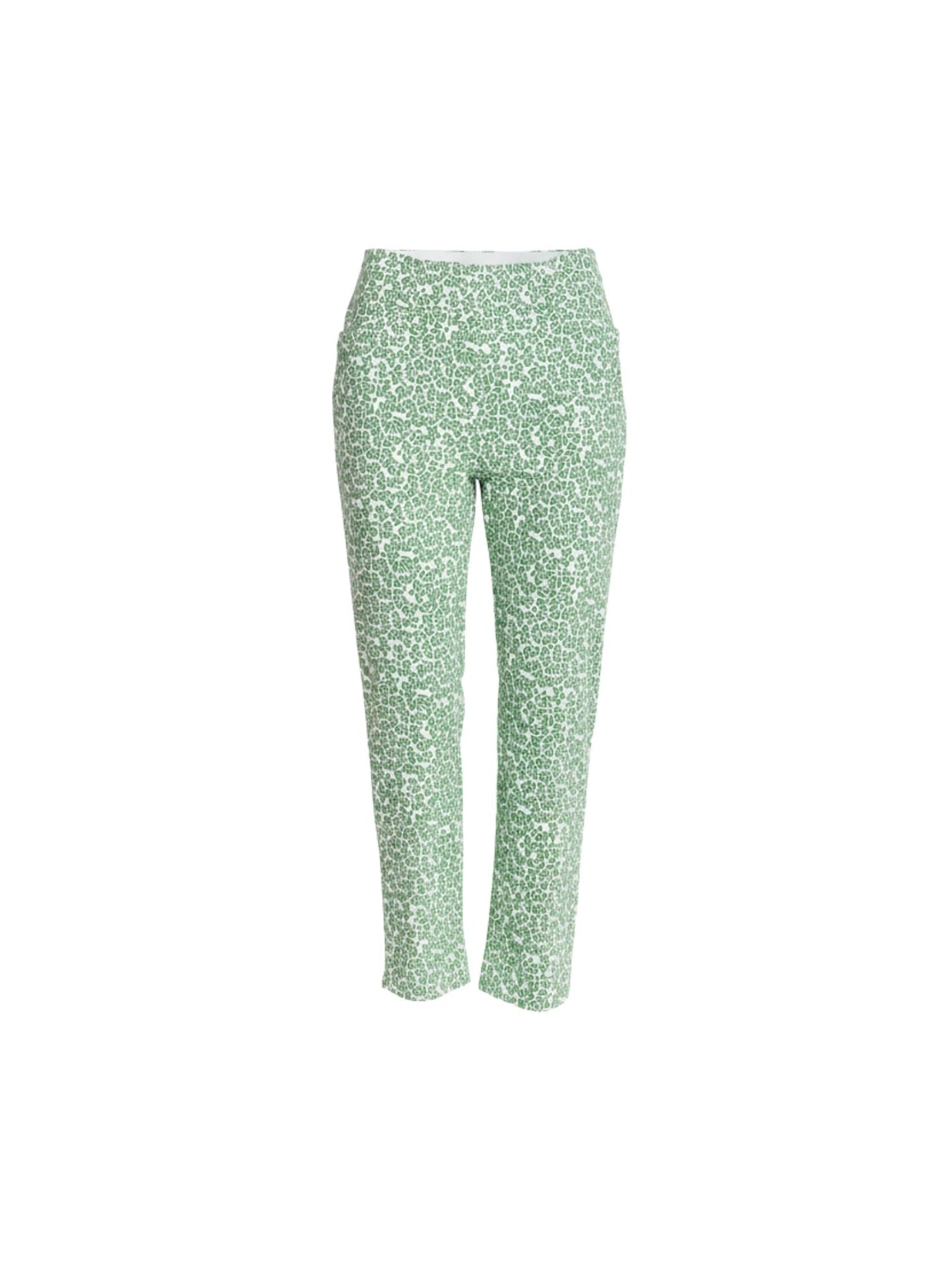 Gordon Smith Oasis Print Slim Leg Pant (Fern White)