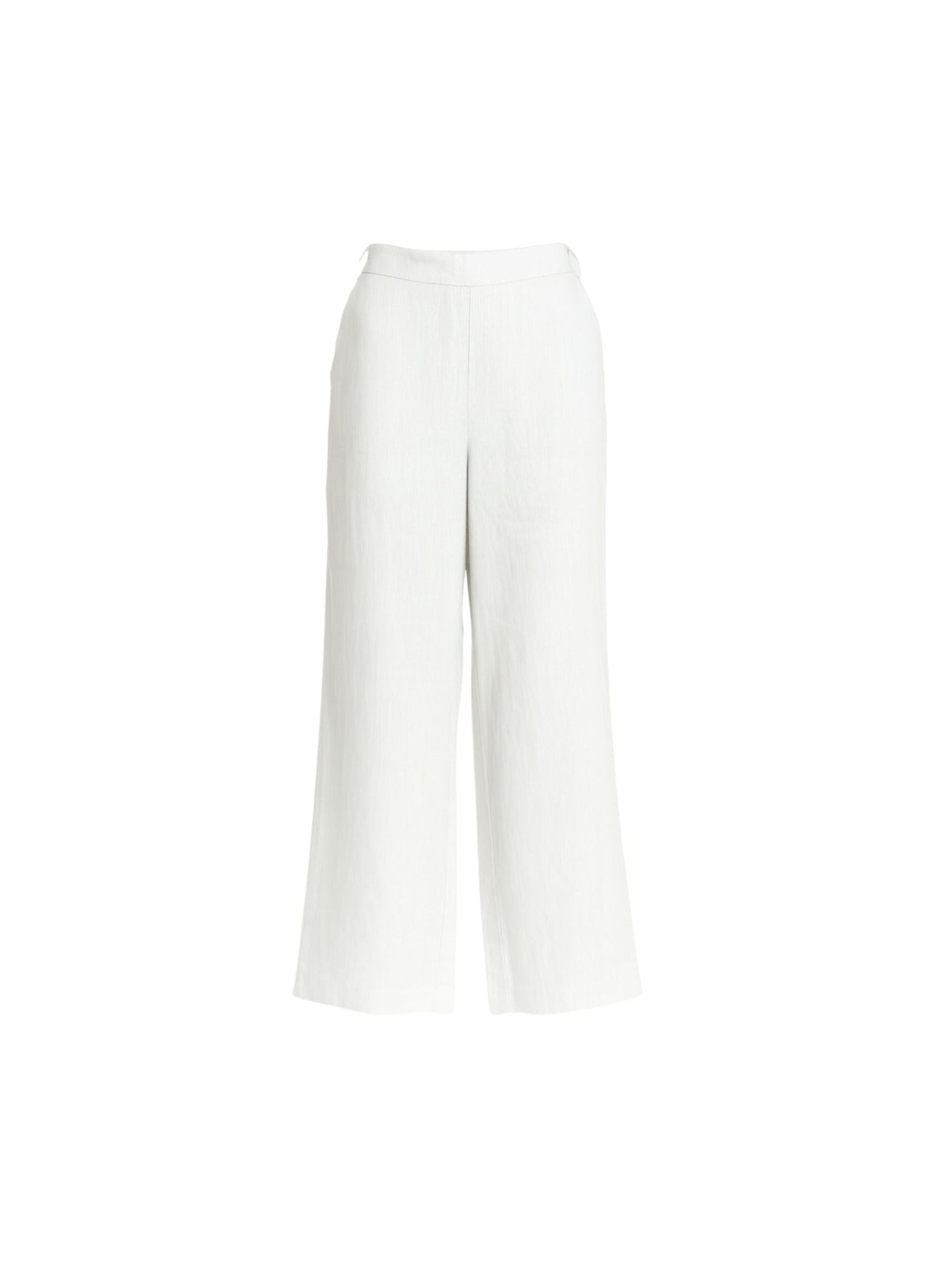 Gordon Smith Luella Wide Leg Linen Pant (White)