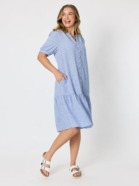 Threadz Canopy Dress (Chambray)