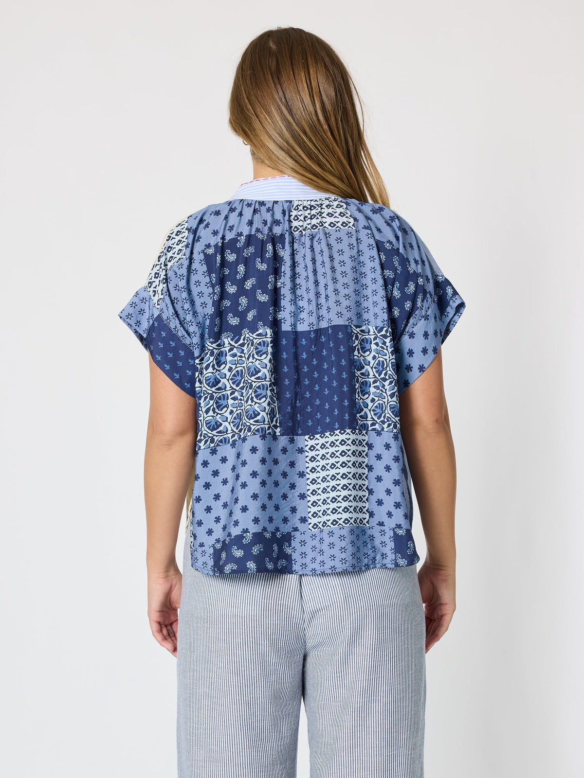 Threadz Costa Mesa Print Shirt (Navy Multi)