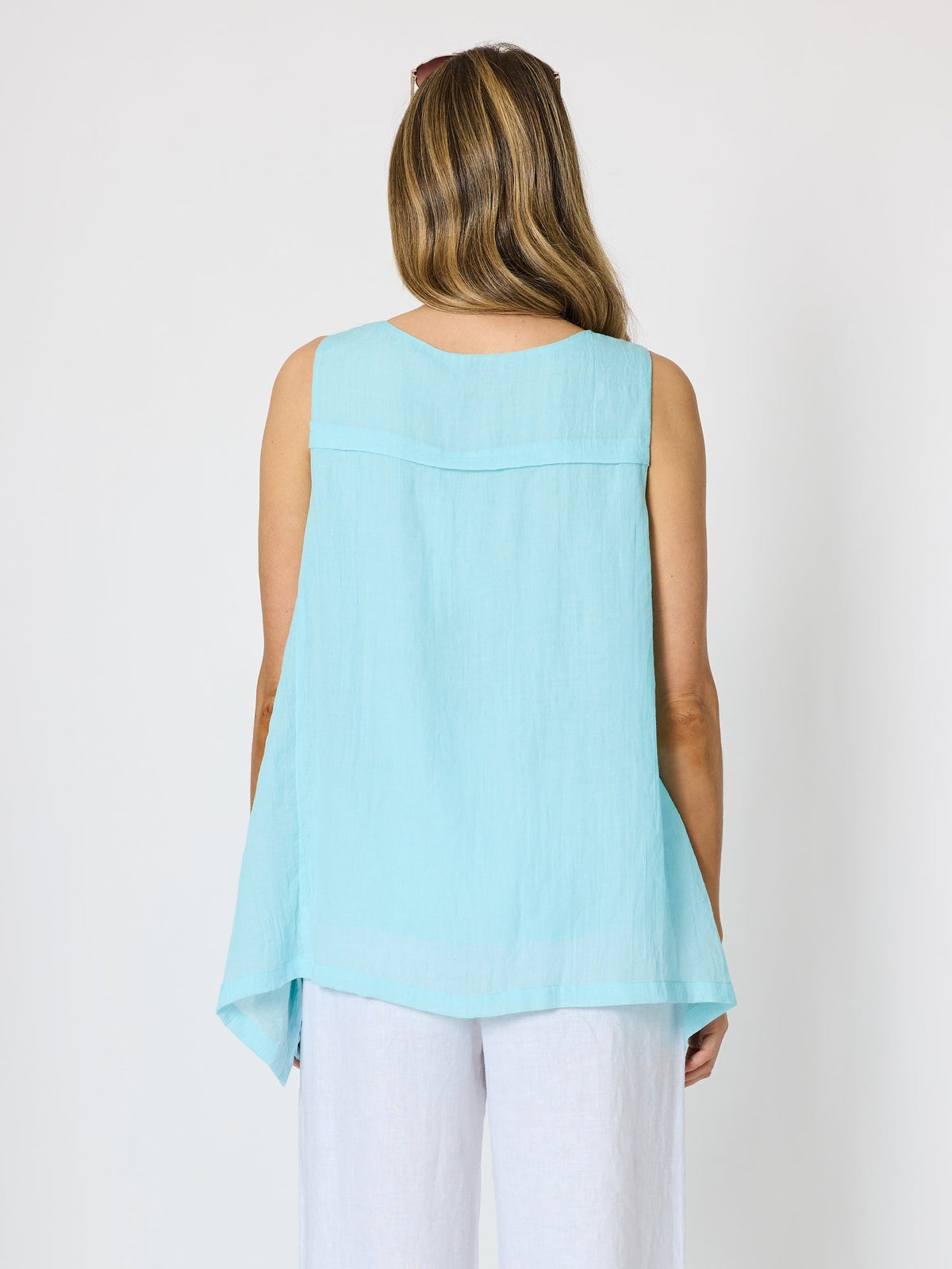 Clarity Essential Layer Cami (Aqua)