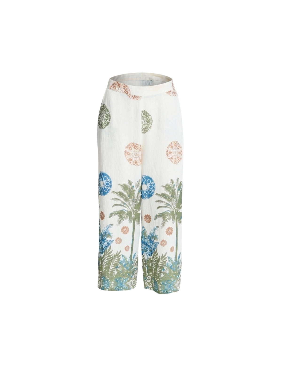 Clarity Escape Print Wide Leg Pant (Fern Multi)
