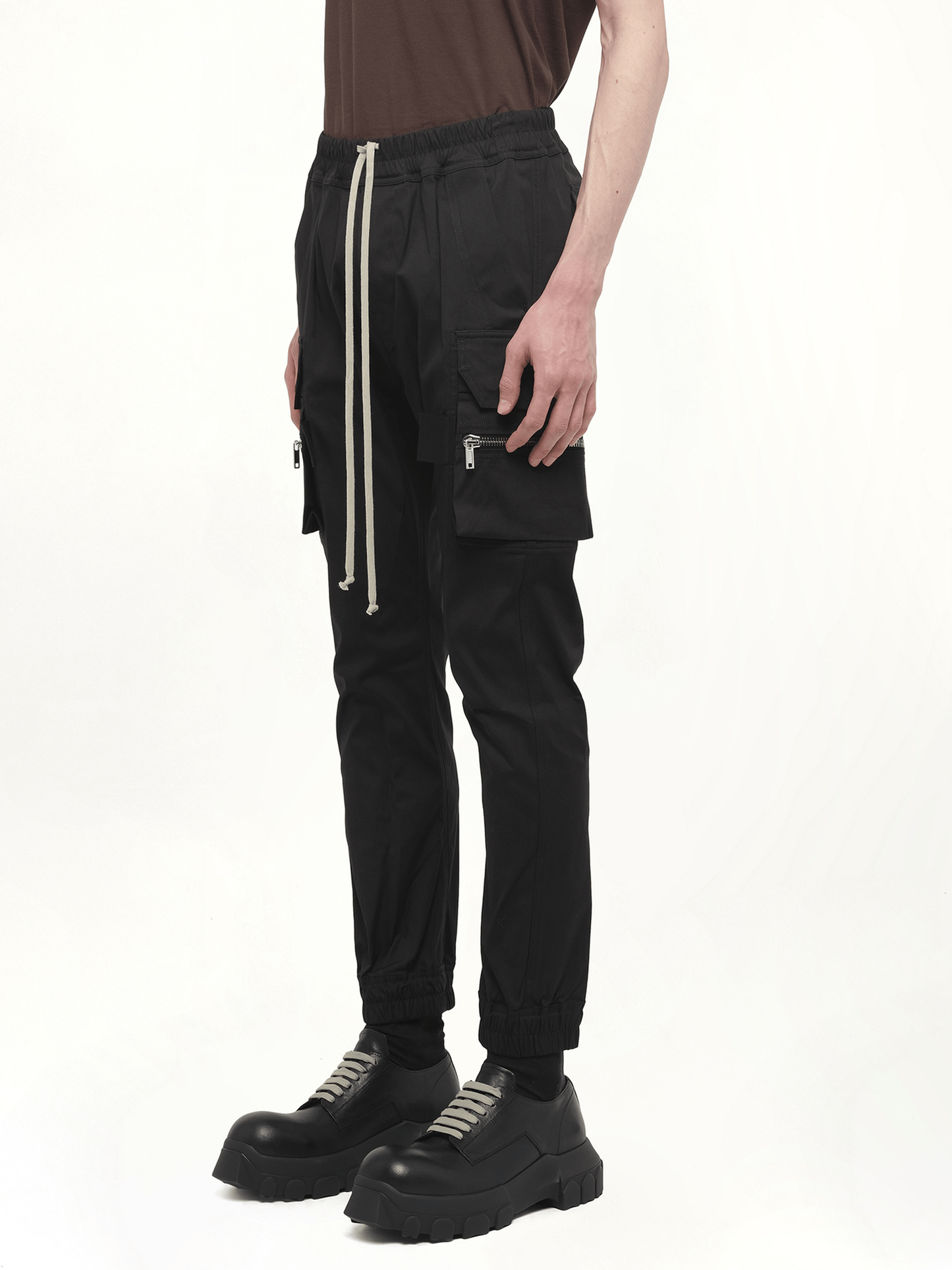 RICK OWENS Mastodon Cargo Pants (Black)