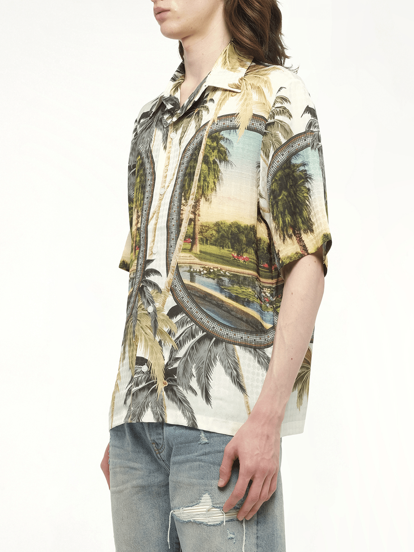 AMIRI Paradise Bowling Shirt (Multicolour)