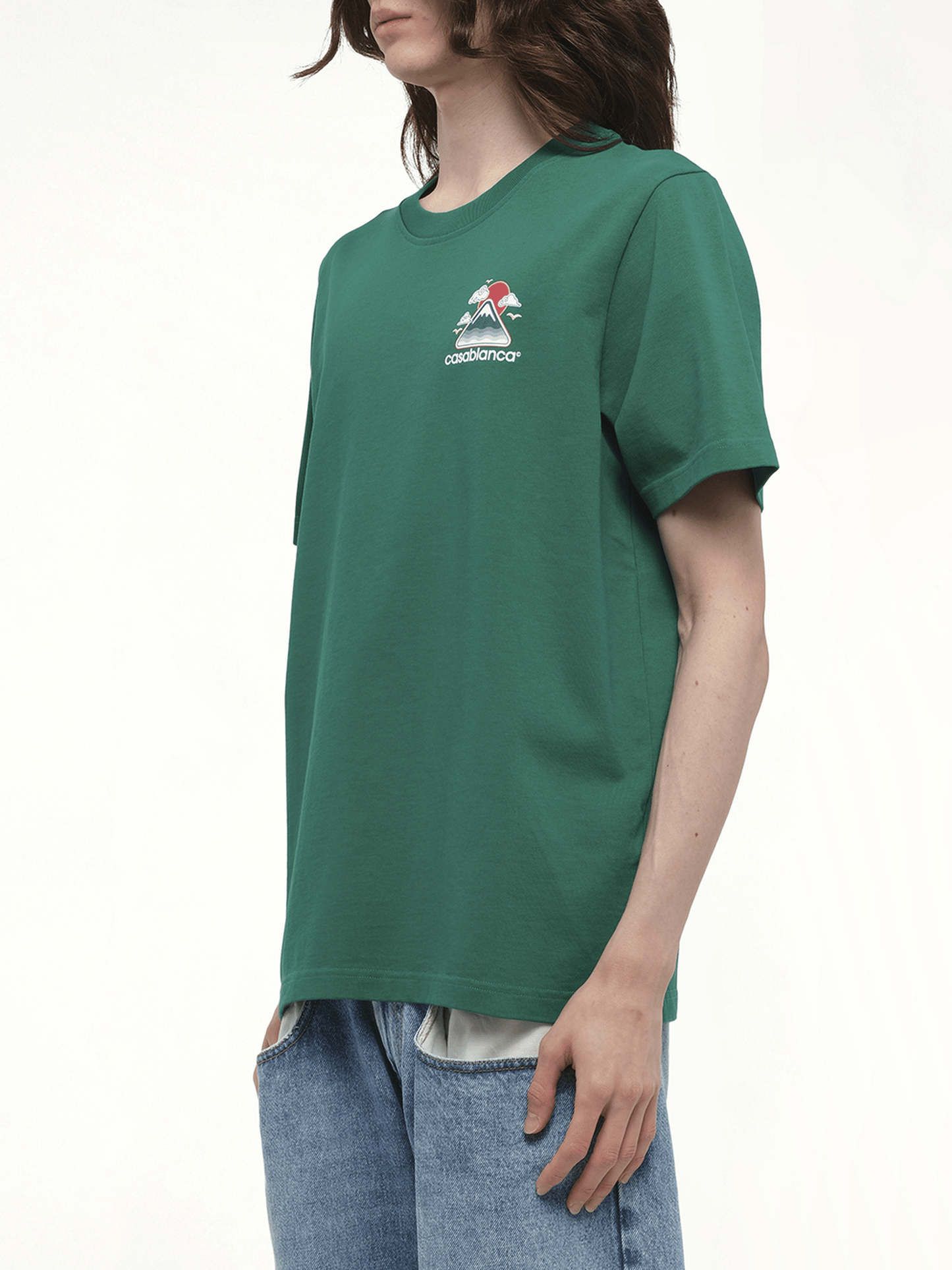 CASABLANCA Montagne Ondulee T-Shirt (Green)