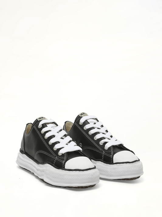 MAISON MIHARA YASUHIRO Peterson OG Leather Low Sneaker (Black)