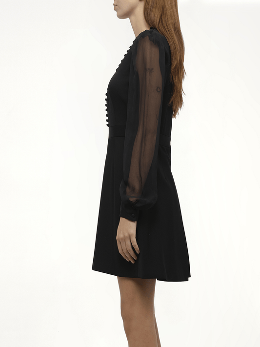 ALEXANDER MCQUEEN Amq - Dress (Black)