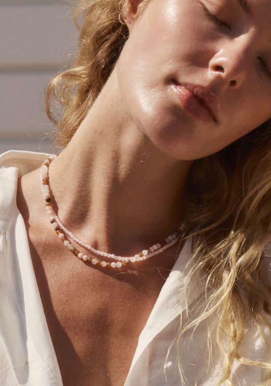 Auguste The Label Solstice Gemstone Necklace (Print)