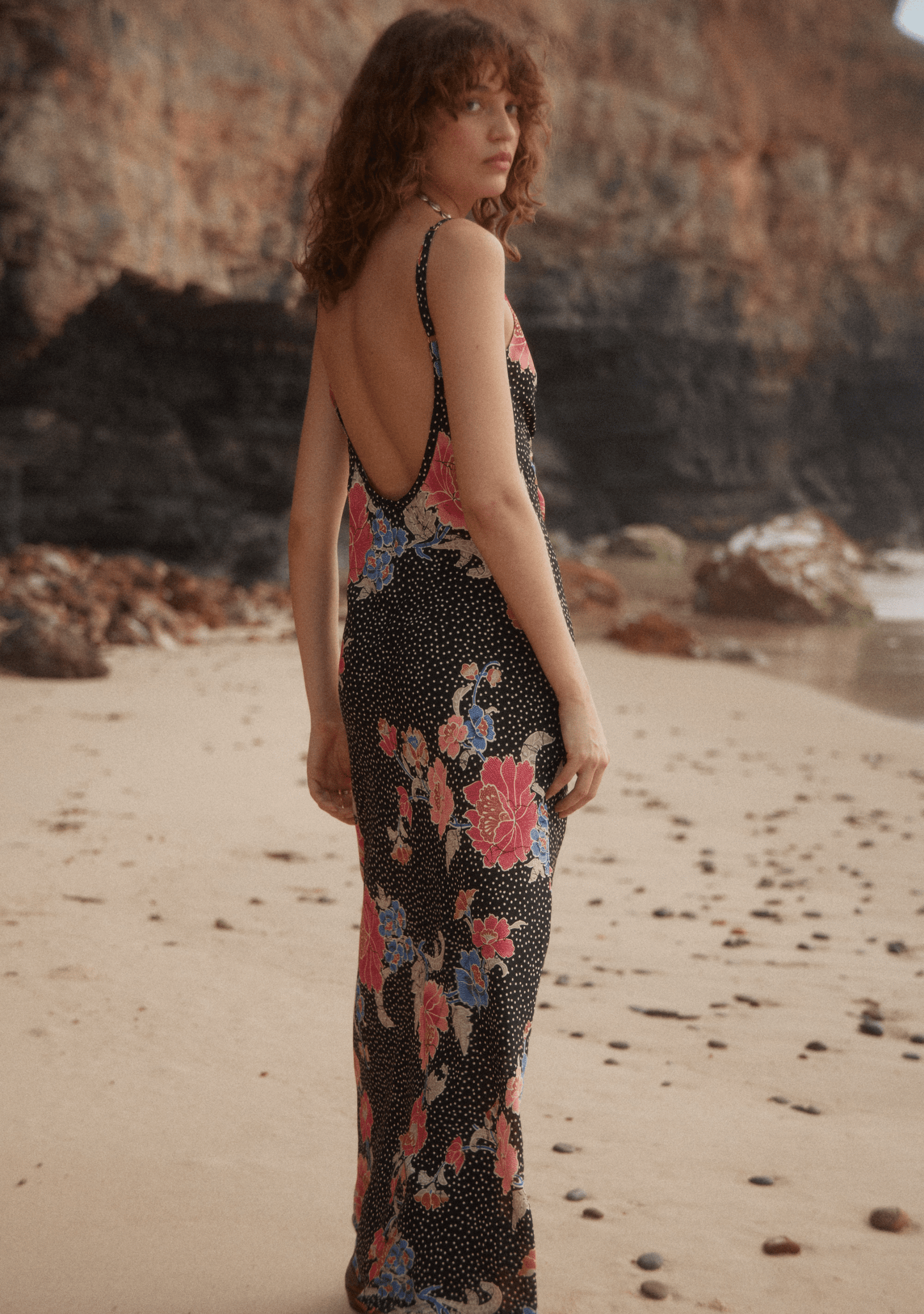 Auguste The Label Kalinda Maxi Dress (Black)