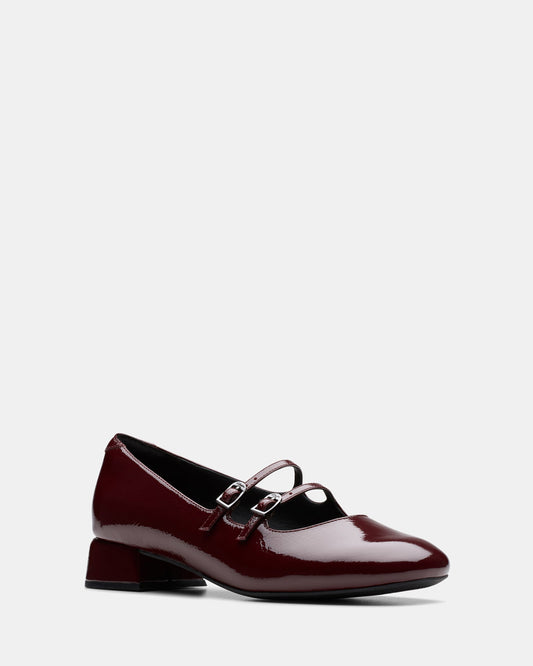Daiss30 Shine Burgundy Leather