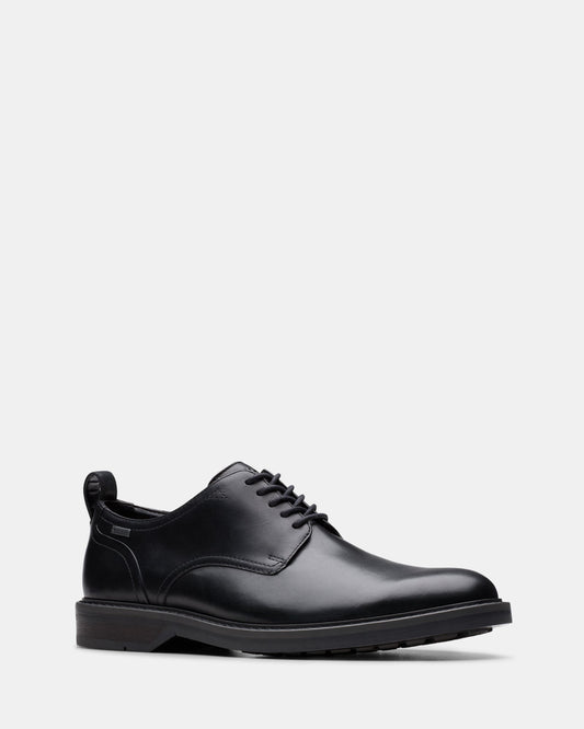 Aldwin Lace Gore-Tex Black Leather