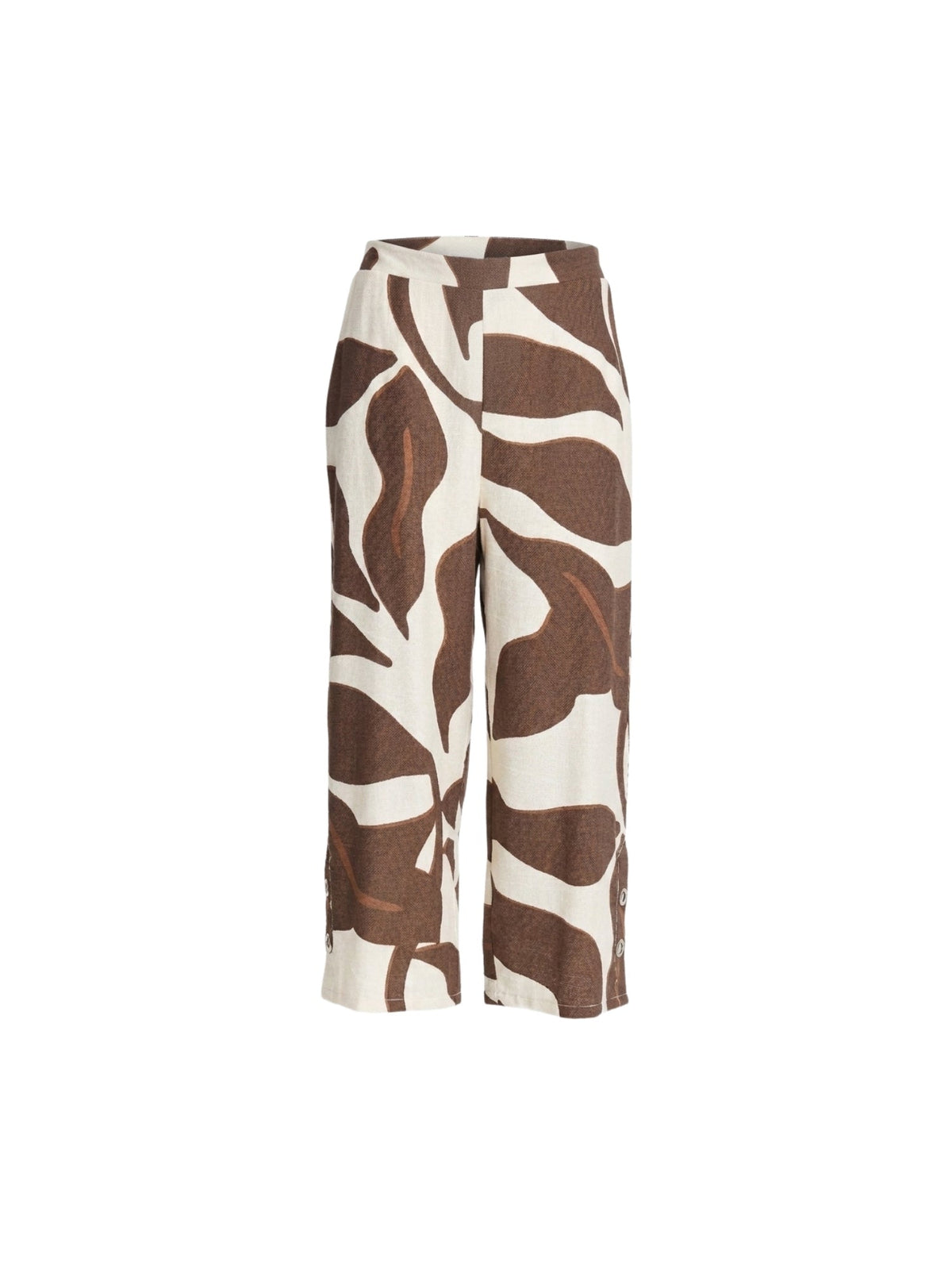 Clarity Bay Leaf Wide Leg Pant (Mocha Multi)