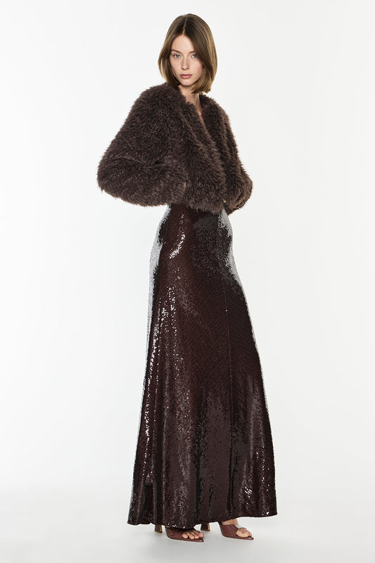 Dream Maker Slip Dress (Espresso)