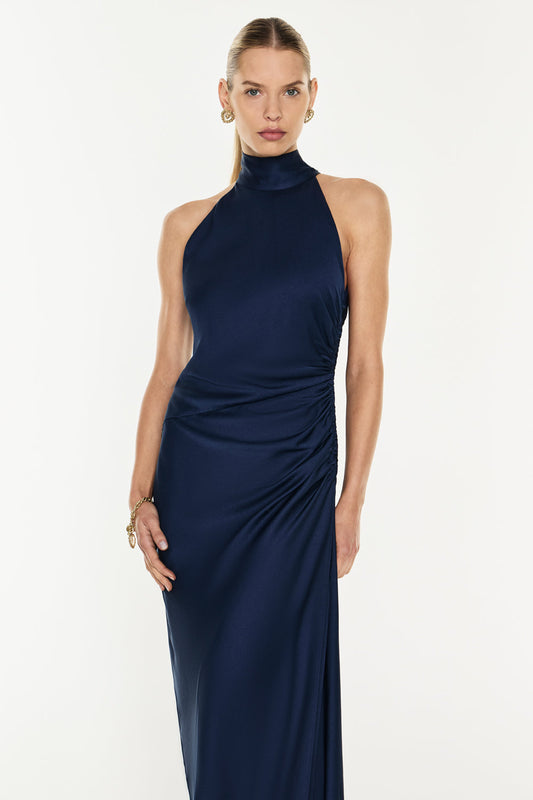Twilights Kiss Racer Dress (Midnight Navy)
