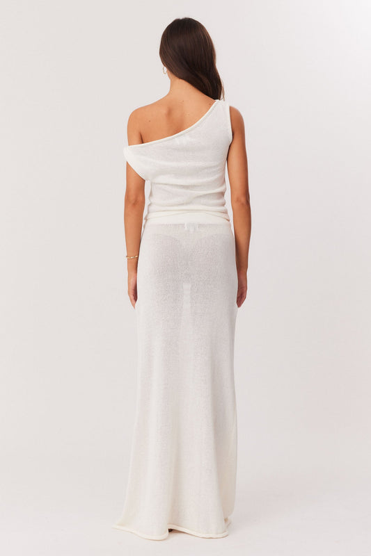 SNDYS CALI MAXI SKIRT (Off White)