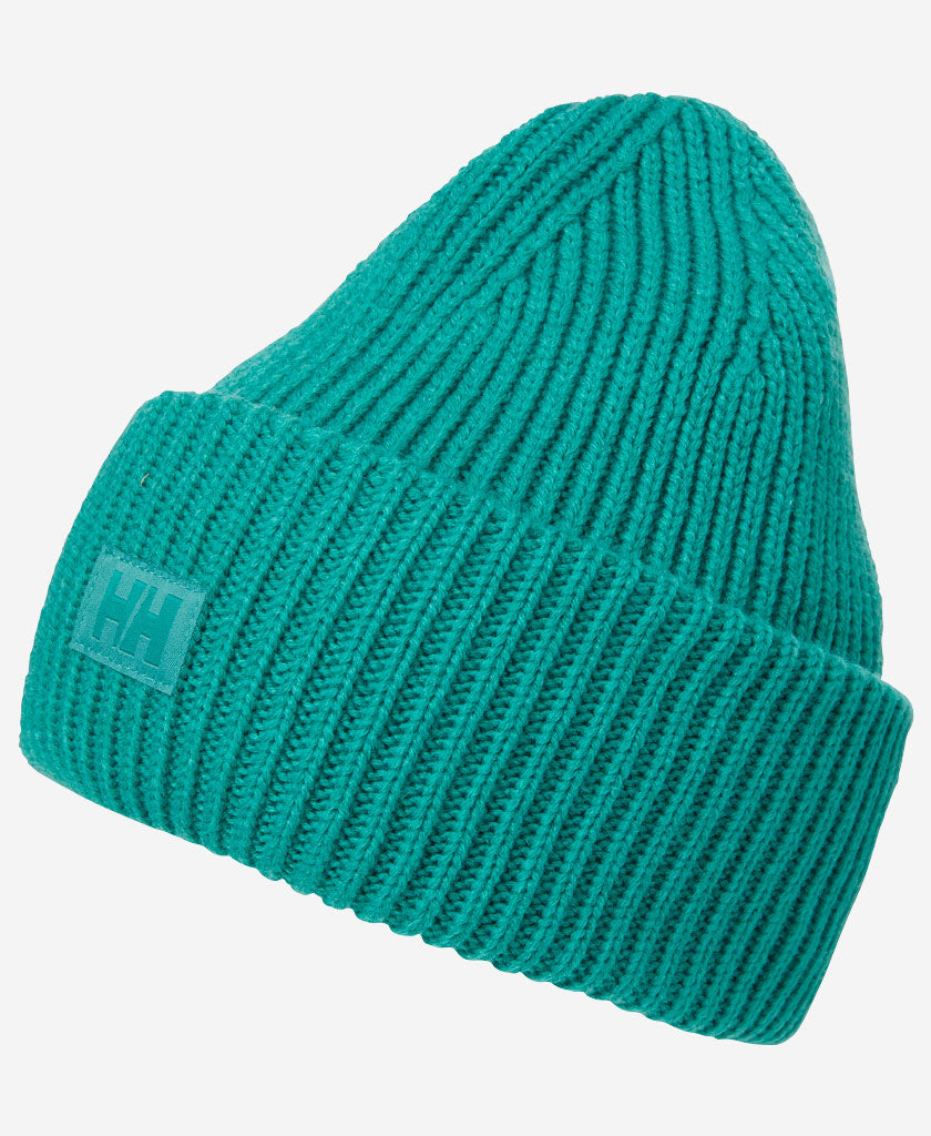 Image of Hats. Product name - HH RIB BEANIE, Sea Splash in Sea Splash colour by brand - Helly Hansen