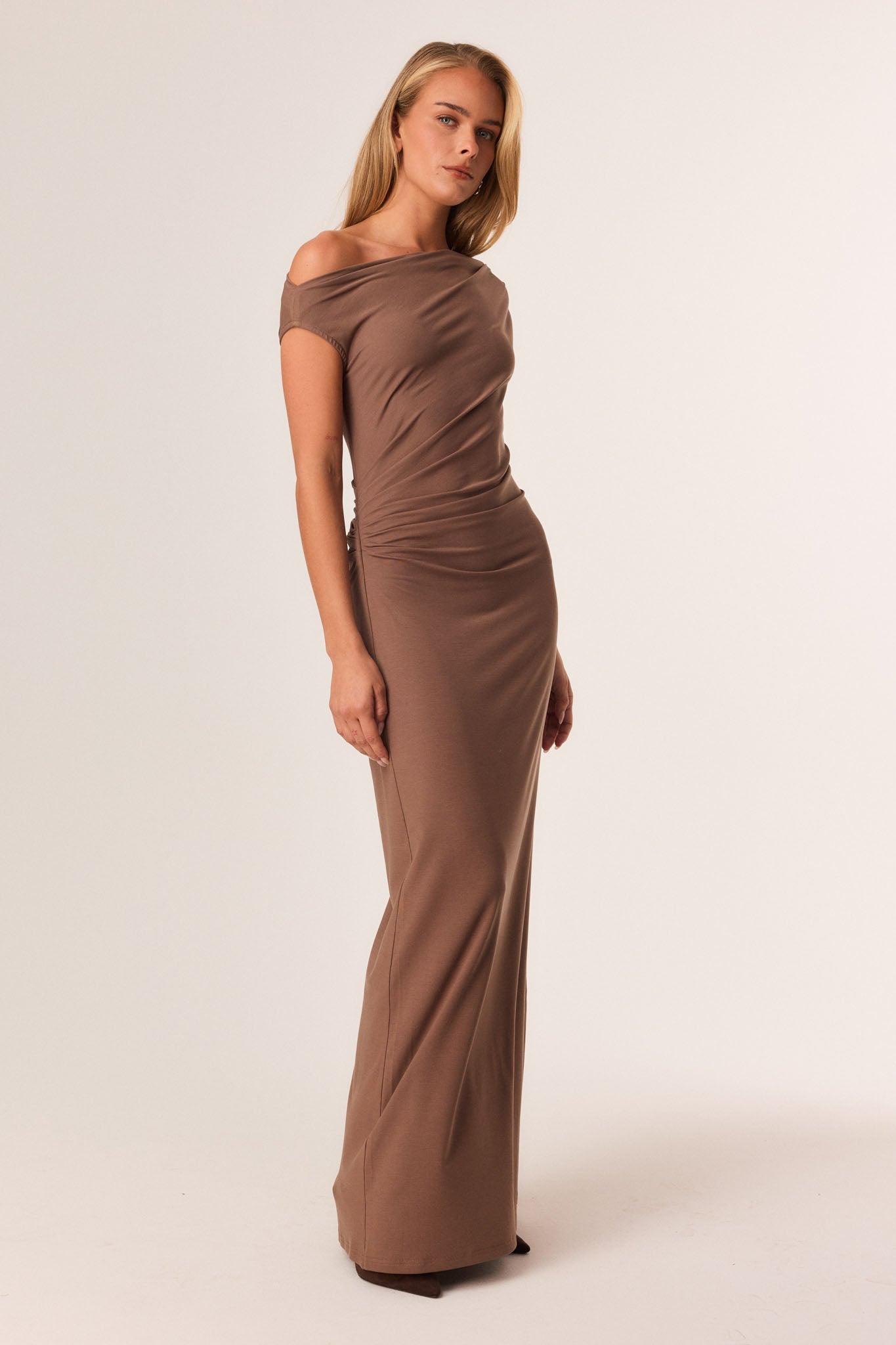 SNDYS MACY MAXI DRESS (Mocha)