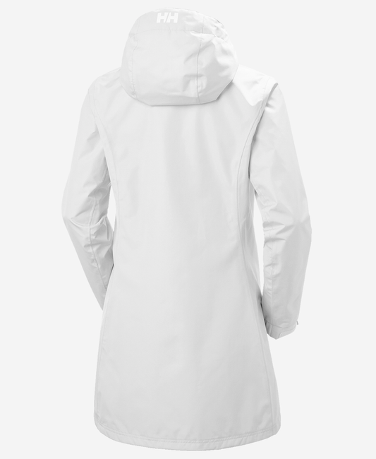 Helly Hansen W LONG BELFAST JACKET (White)