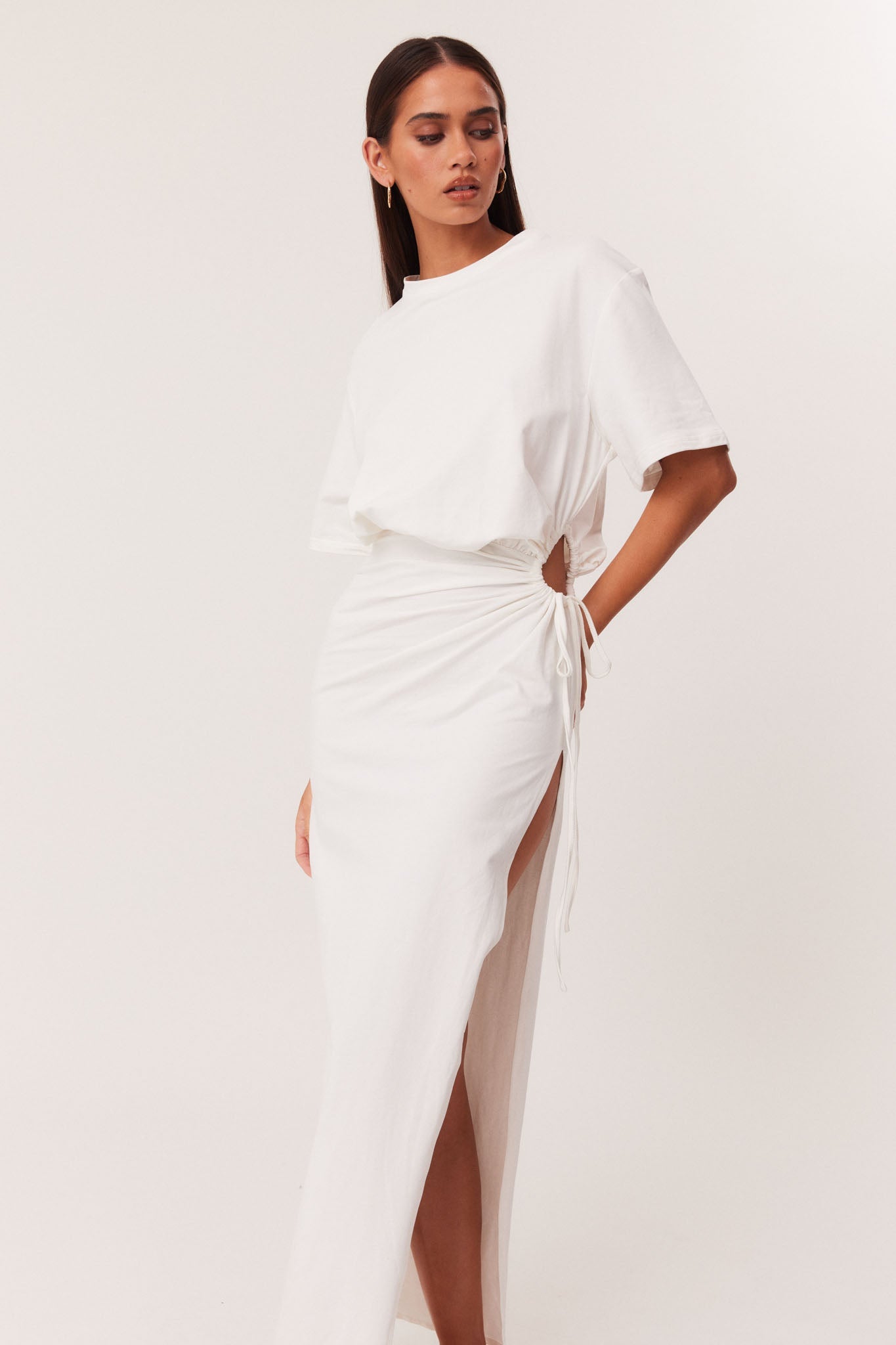 SNDYS LOLA MAXI DRESS (White)