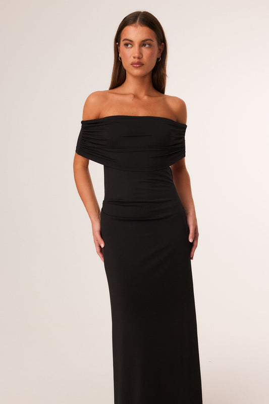 SNDYS CHRISTINA MAXI DRESS (Black)