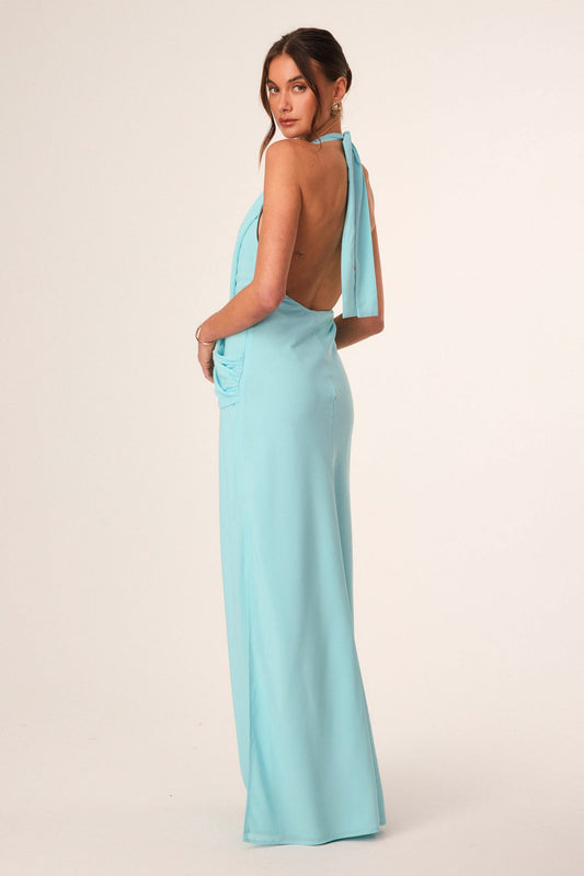 SNDYS TAHNI MAXI DRESS (Aqua)