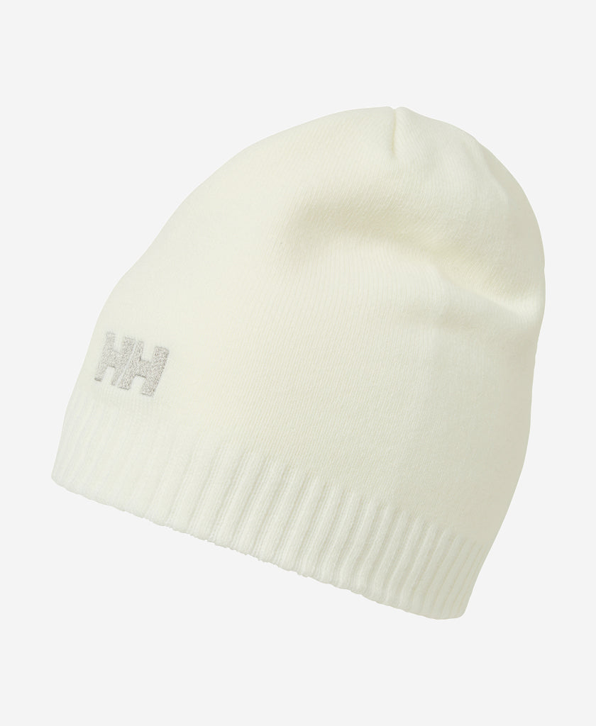 Image of Hats. Product name - BRAND BEANIE, White in White colour by brand - Helly Hansen