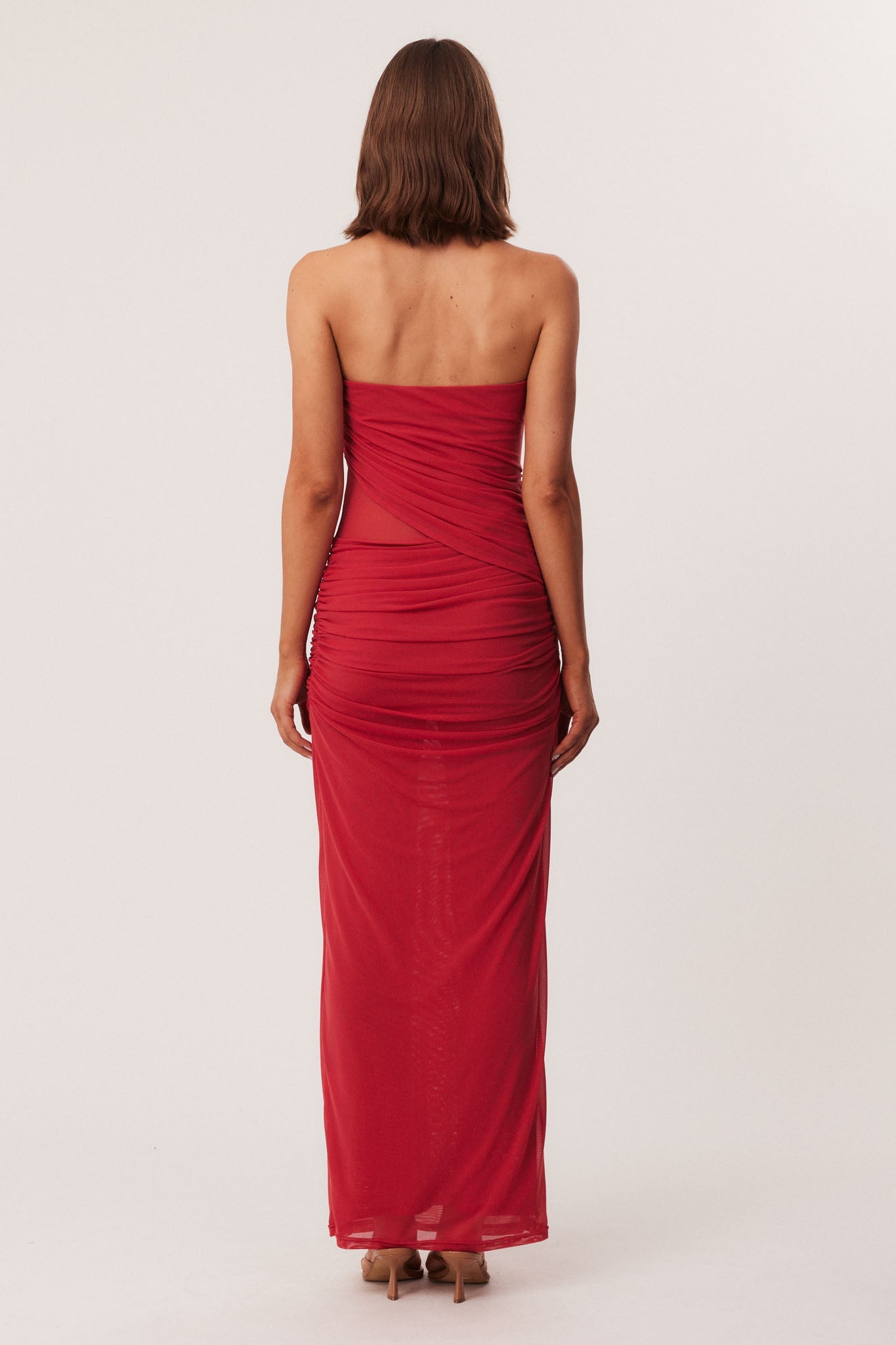 SNDYS LAI MAXI DRESS (Strawberry)