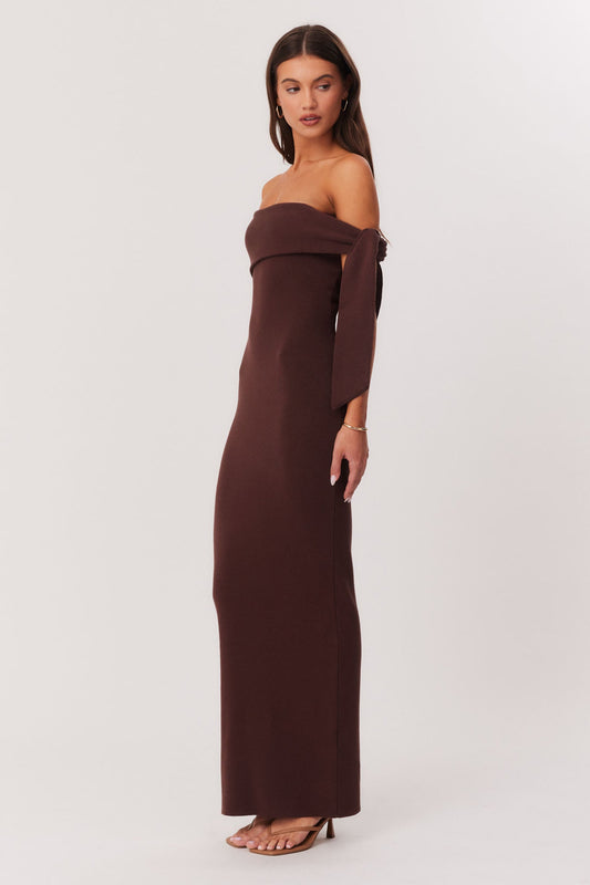 SNDYS JAYMES MAXI DRESS (Chocolate)