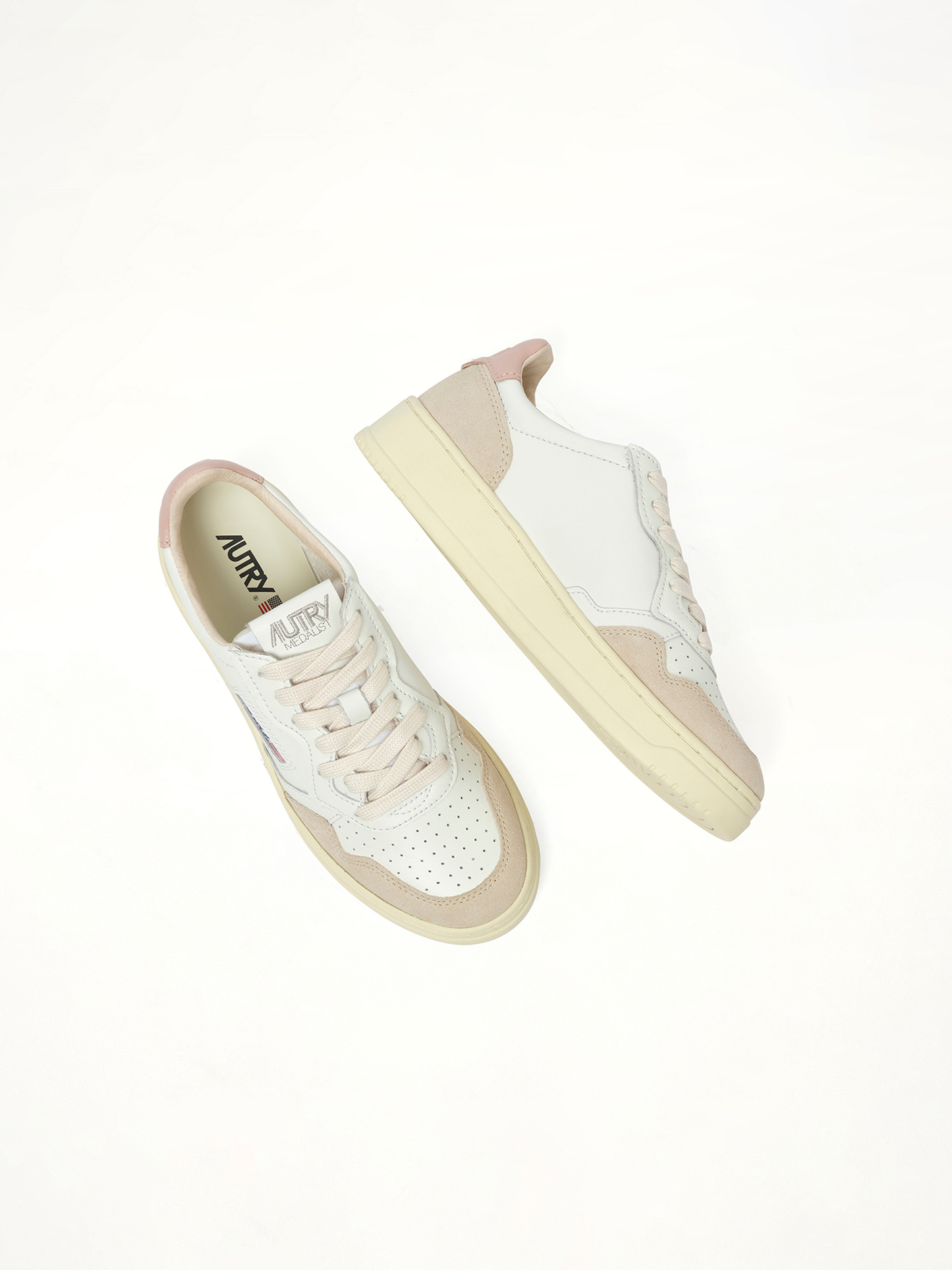 AUTRY Medalist Low Sneakers (White)