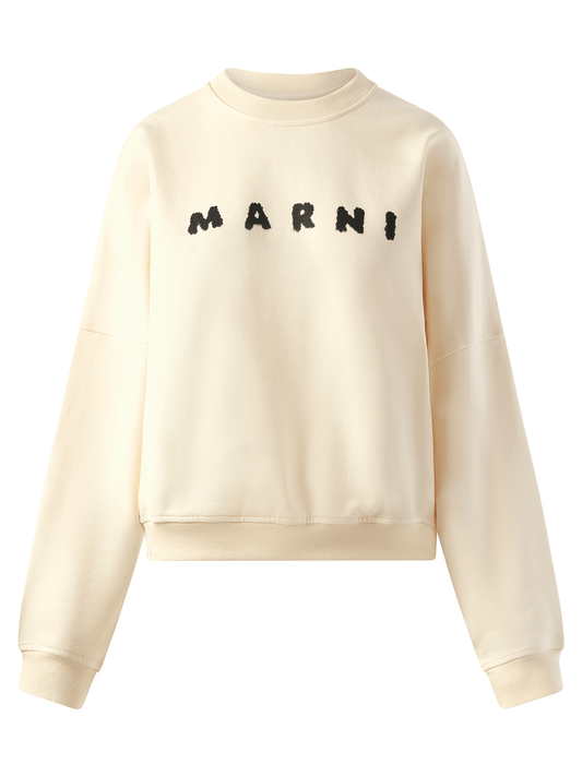MARNI Logo Sweatshirt (White)