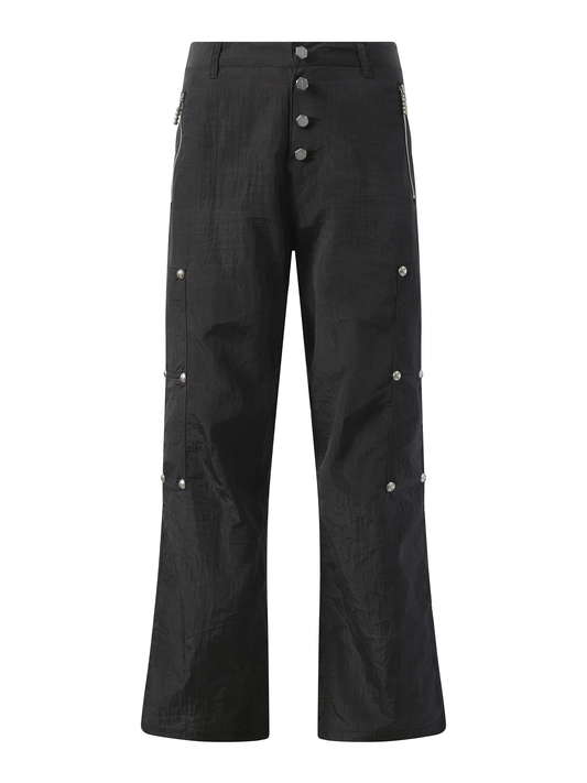 THUG CLUB Scarred Bio Army Pants (Black)
