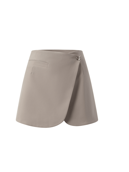 COPERNI Tailored Mini Skirt (Beige)