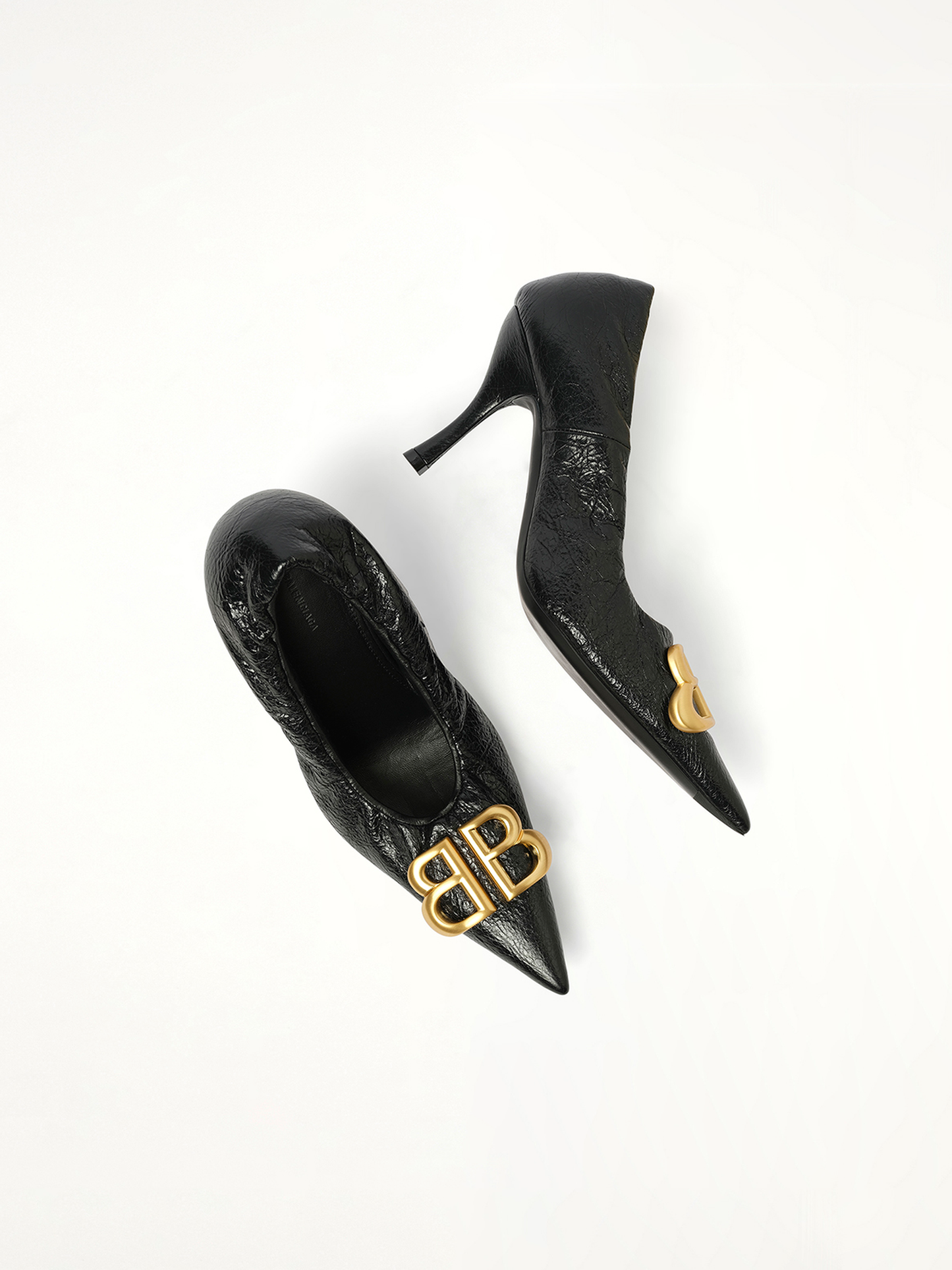 BALENCIAGA Monaco Pump BB H90 (Black)