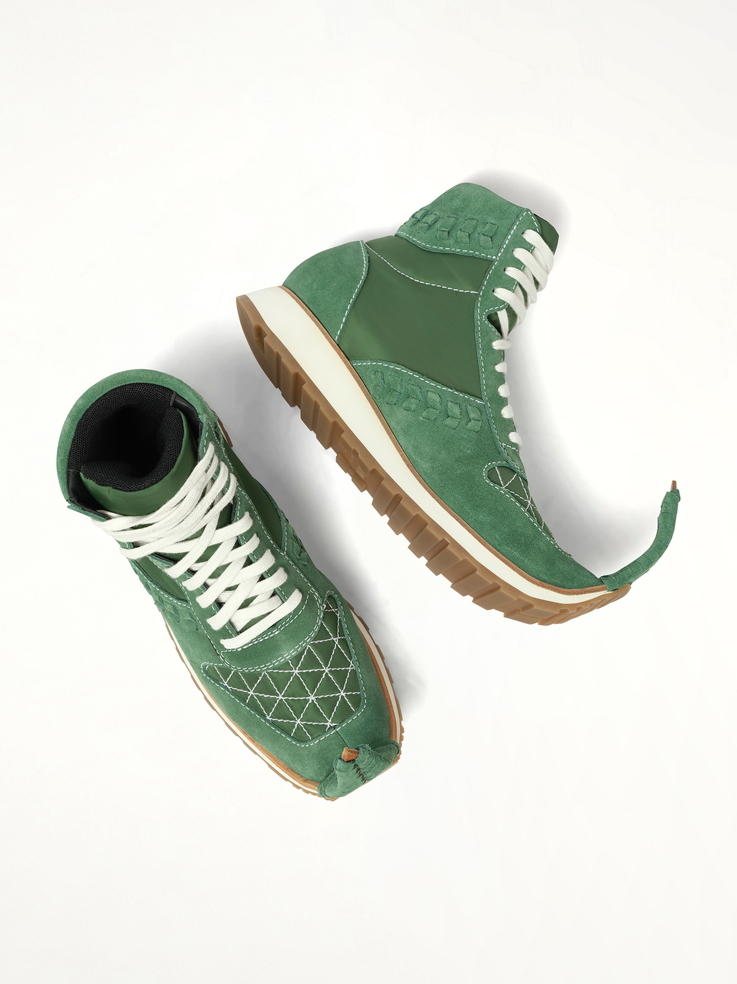 LOEWE Dinosaur Sneaker Hi (Green)