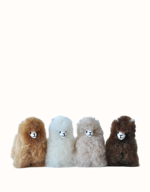 Auskin® Alpaca Huacaya Key Ring Alpaca Body Snap Hook (Assorted)