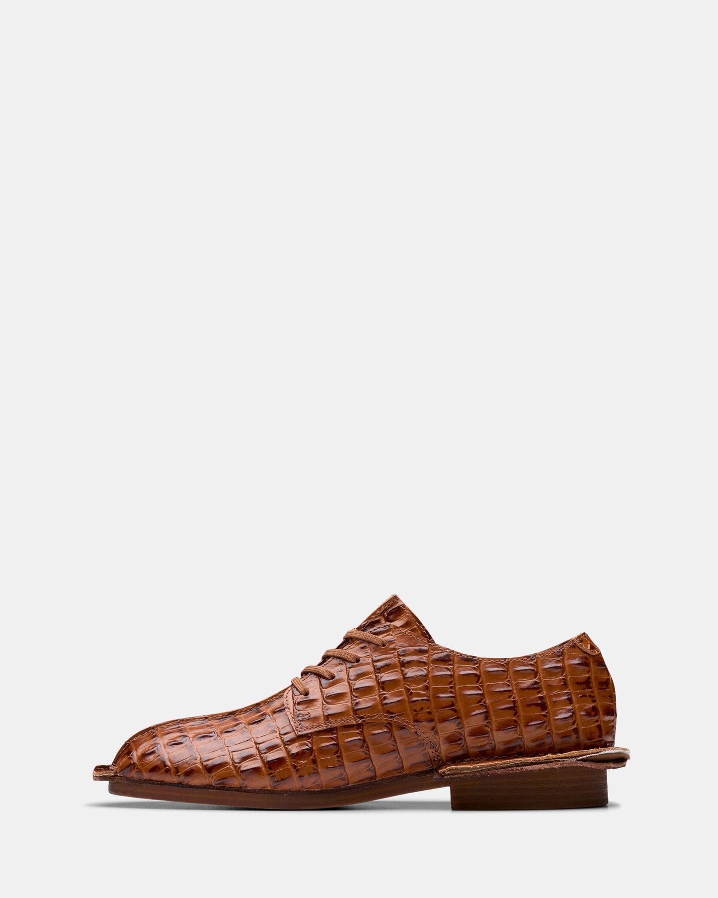 Cur Derby W Tan Leather