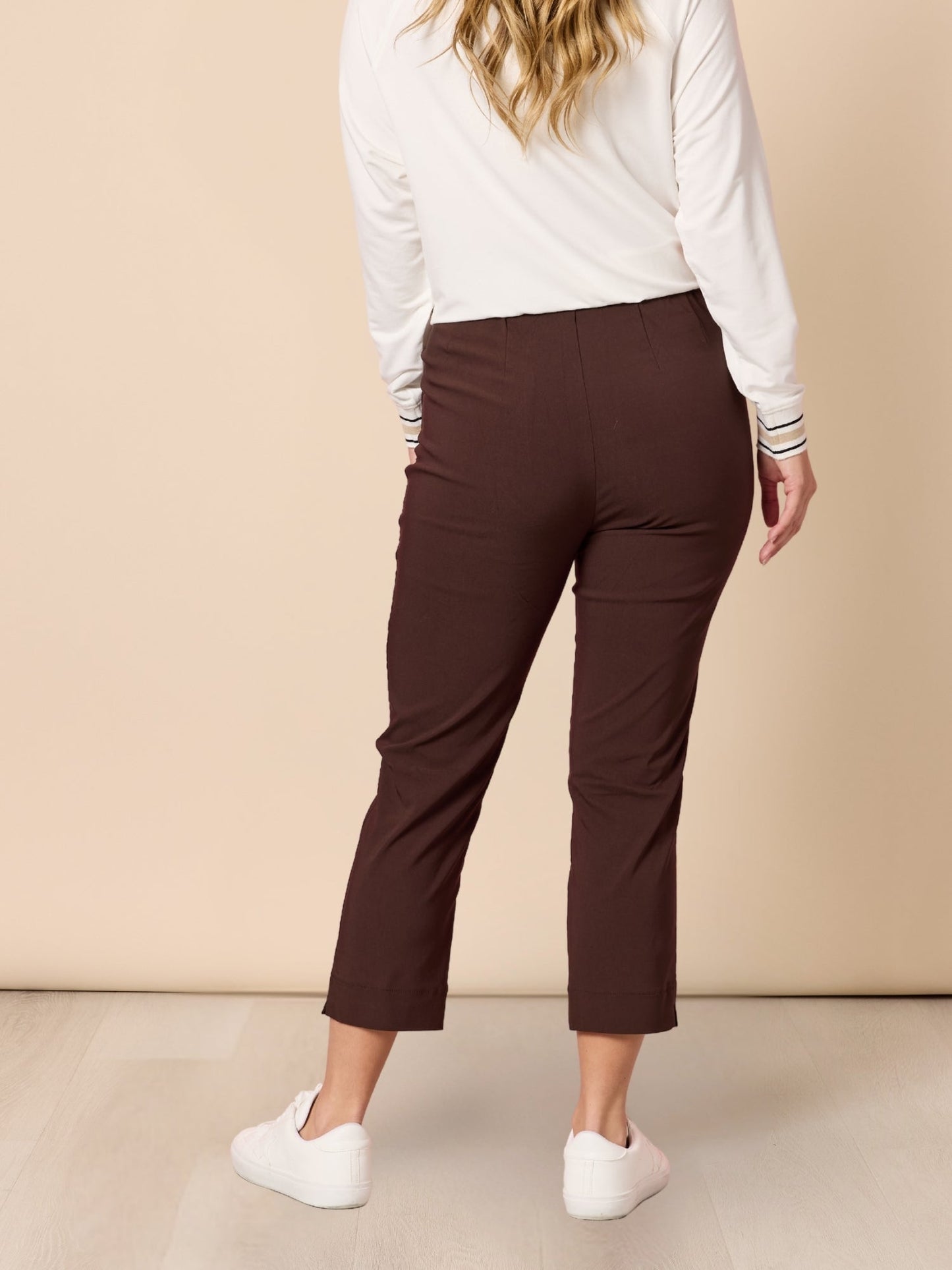 Threadz Zara Stretch Pant (Coffee)