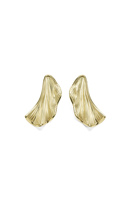 Large Wing Earrings (Gold)